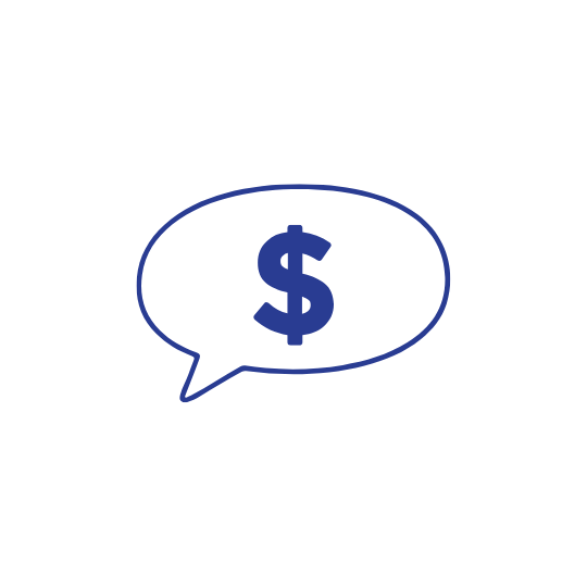 Payment Plan Icon Blue